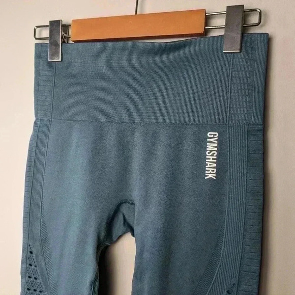 Gymshark Blue Leggings - Picture 2 of 7